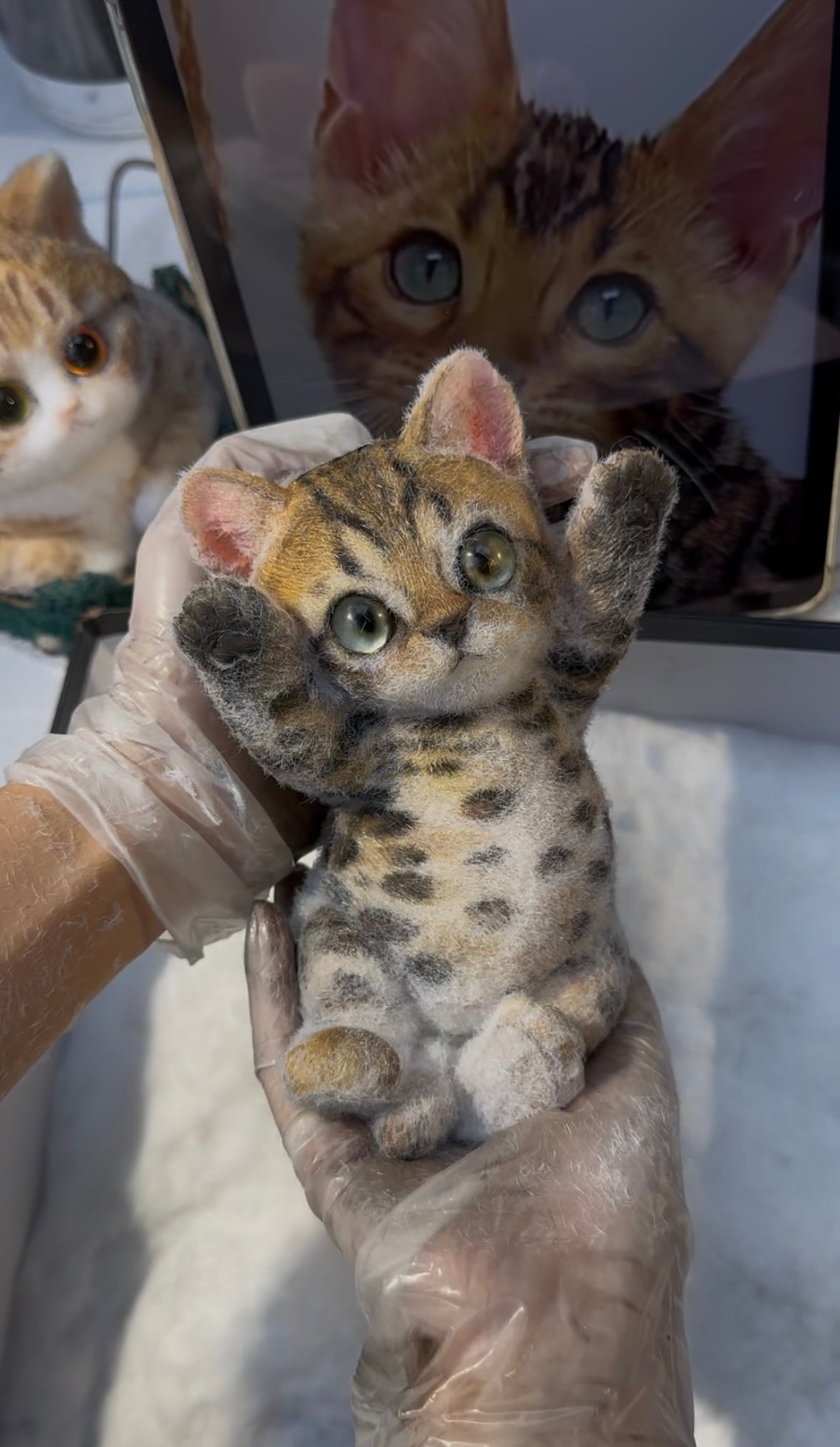 Customized Lovely Slim Cat Silicone Squishy Kitty——'chat' icon on the left bottom to send photos to us