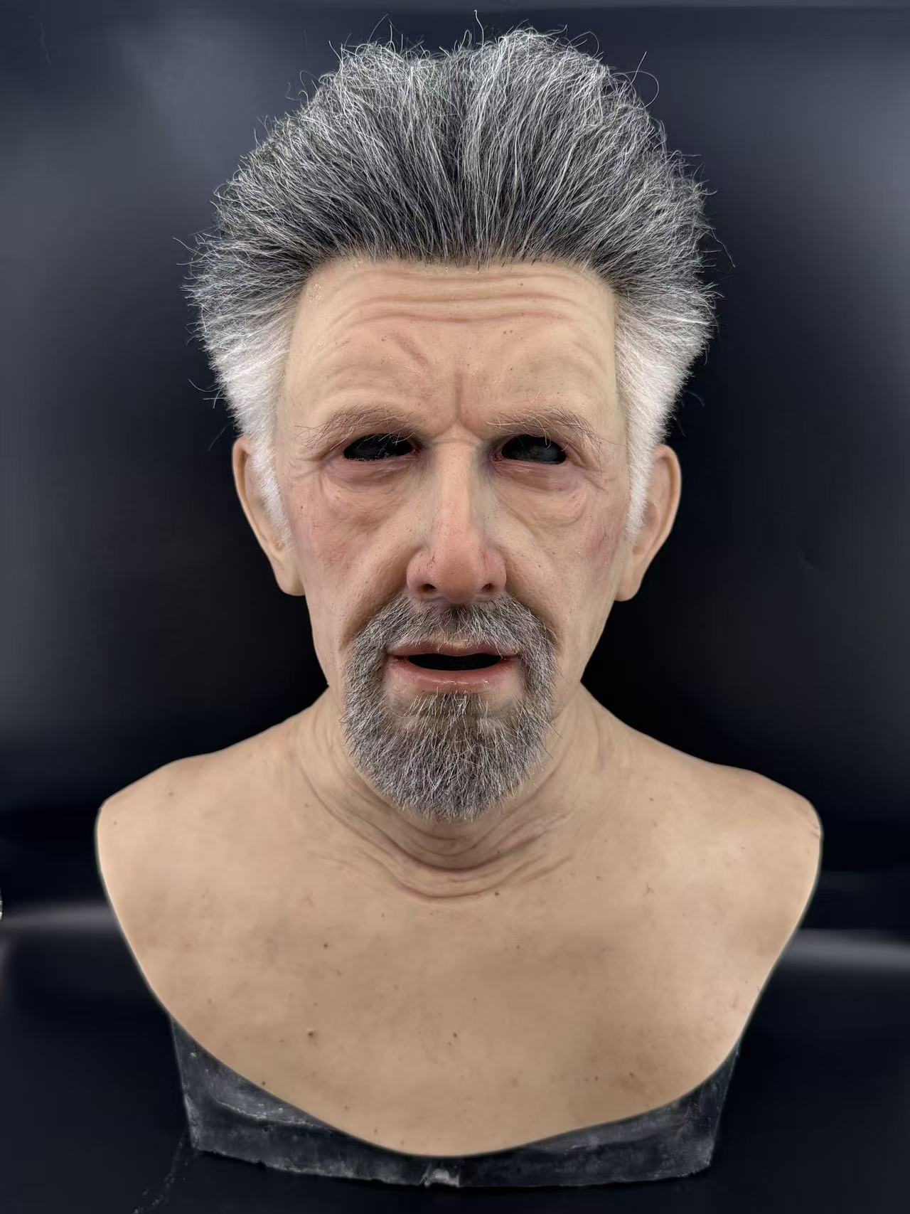 Realistic Old Man Silicone Mask