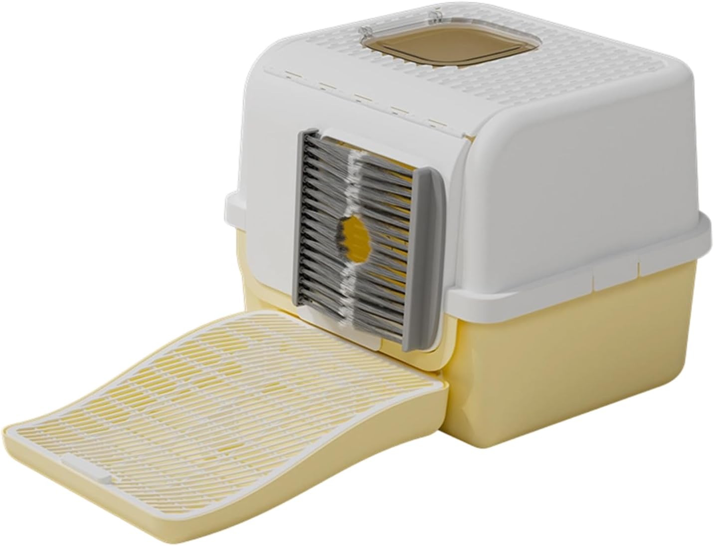 Self-Cleaning Enclosed Cat Litter Box