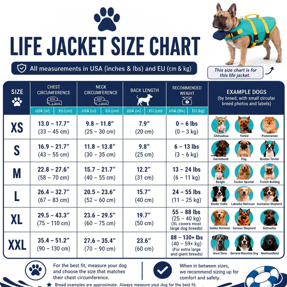 Dog Life Jackets