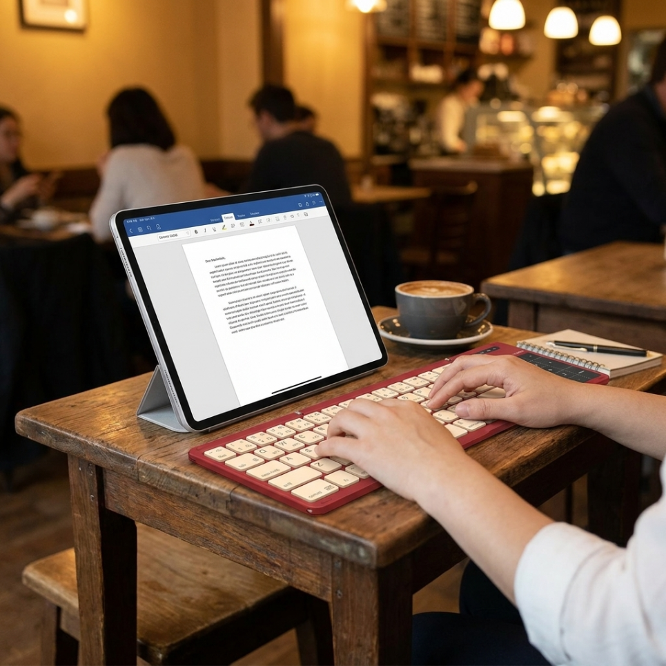 Cube Pocket Foldable Wireless Keyboard