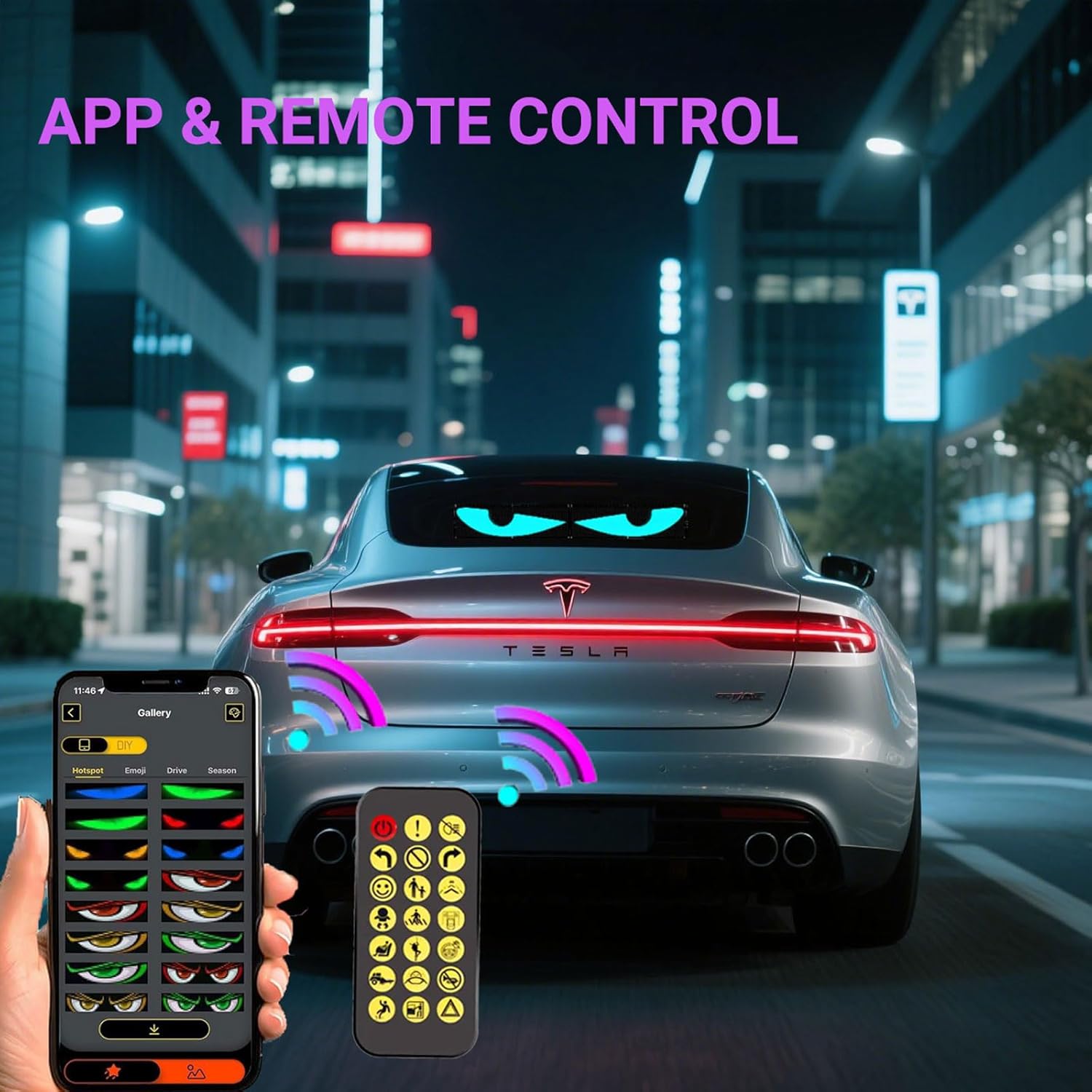 Programmable Devil Eyes Light for Car&Truck