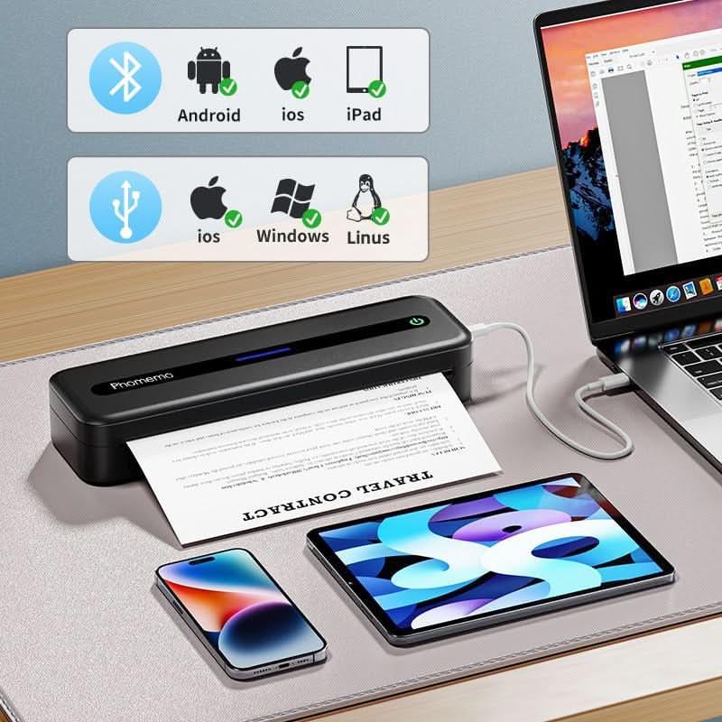 Portable Wireless Thermal Printer