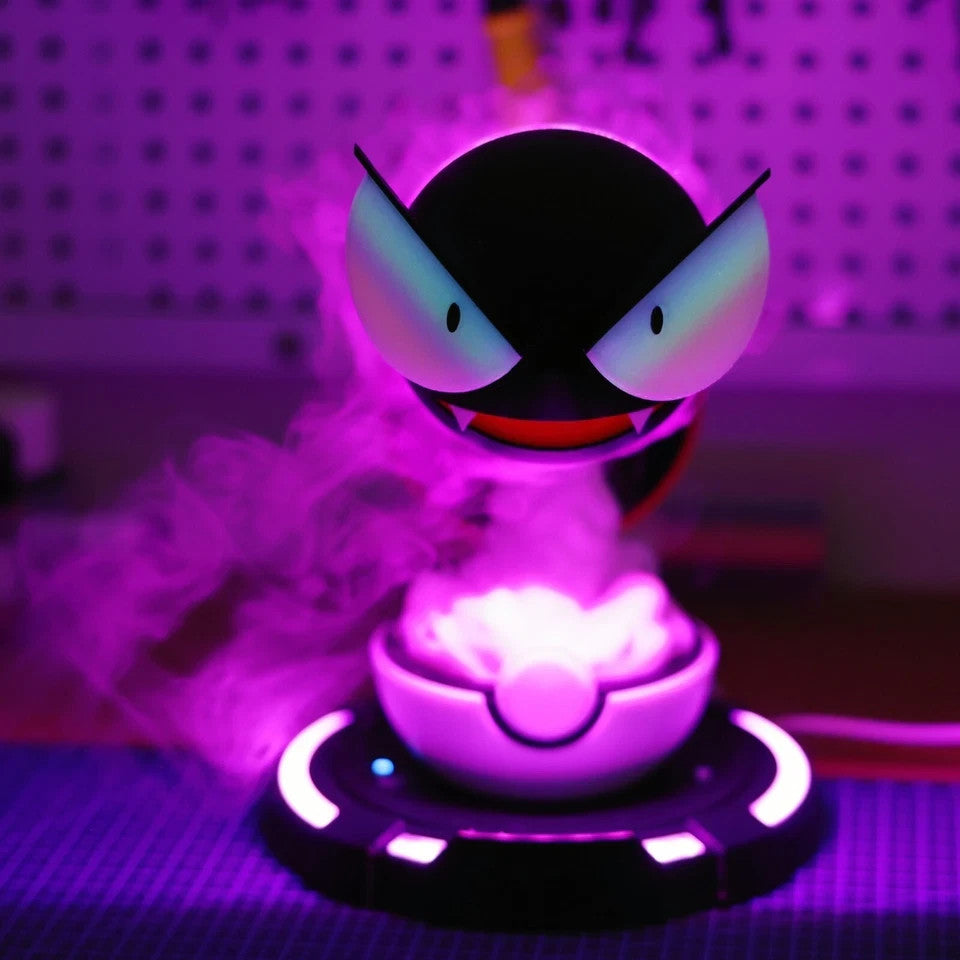 Gastly Luminous Humidifier Gastly Purple‑LED Mist Humidifier Haunted Gastly